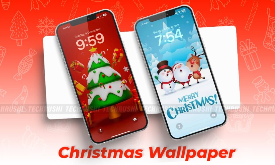 Aesthetic Christmas Wallpaper for iPhone