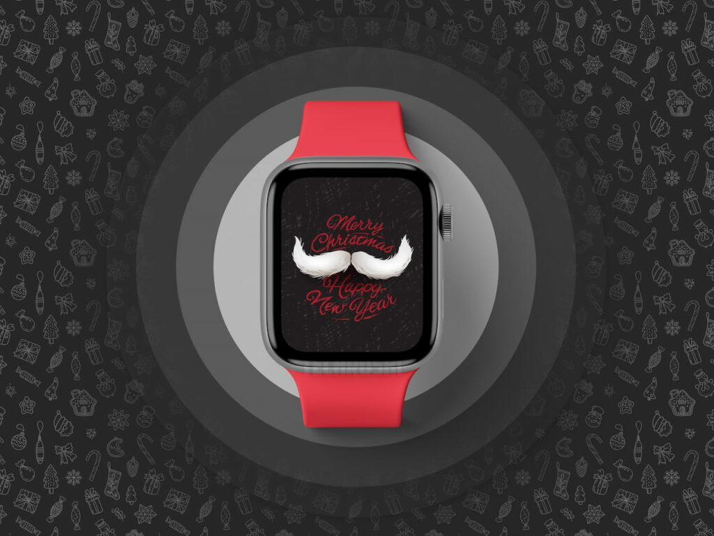 Best Christmas Apple Watch Faces 13