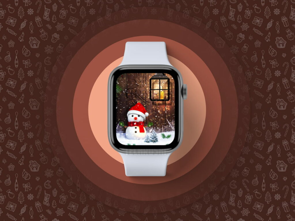 Download Christmas Apple Watch Faces Wallpaper 2023