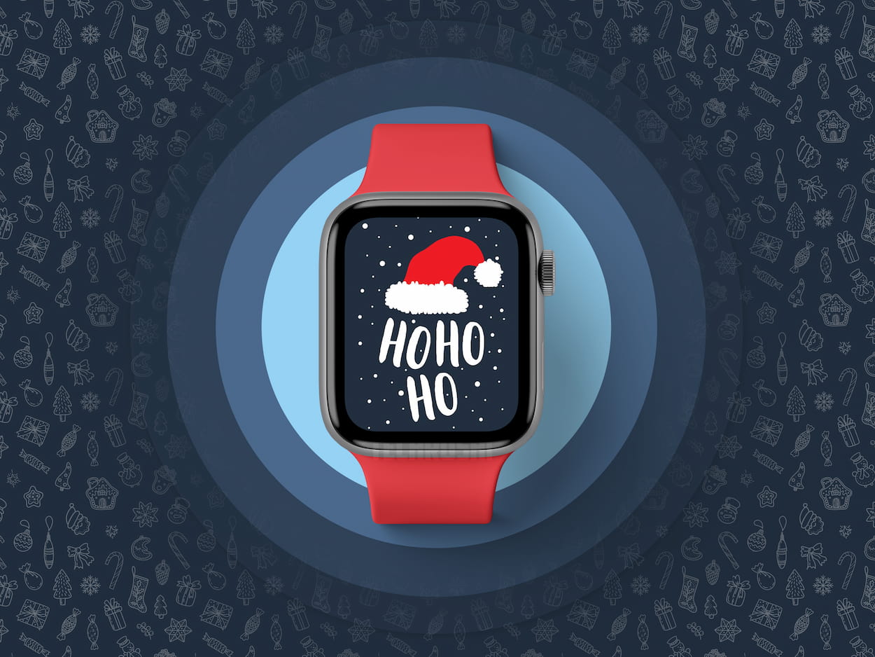 free christmas face apple watch