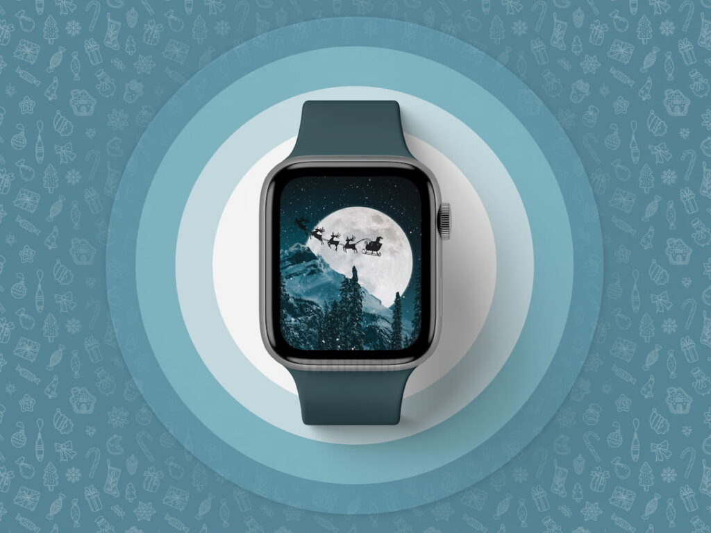 Best Christmas Apple Watch Faces 25