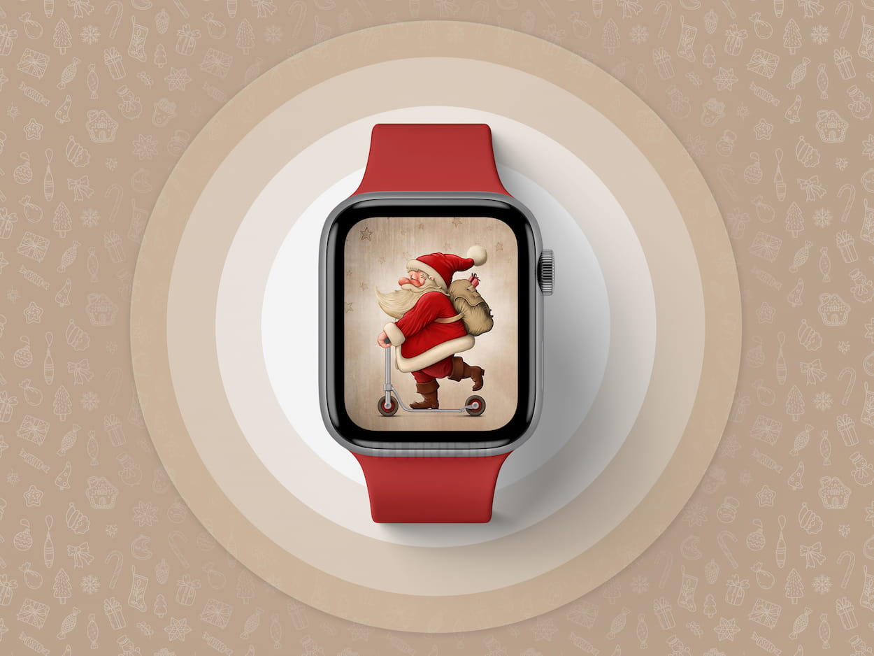 Download 2024 Free Christmas Apple Watch Faces | TechRushi