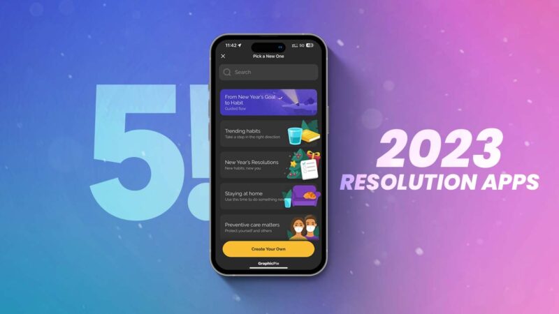 [2023] Best 5 New Year’s Resolution Apps for iPhone and Android