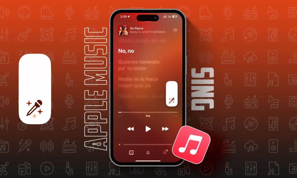 Use Apple Music Sing for Karaoke on iPhone