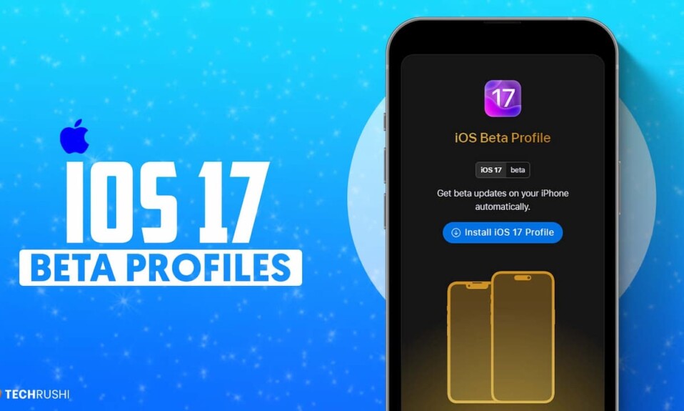 iOS 17 beta profile
