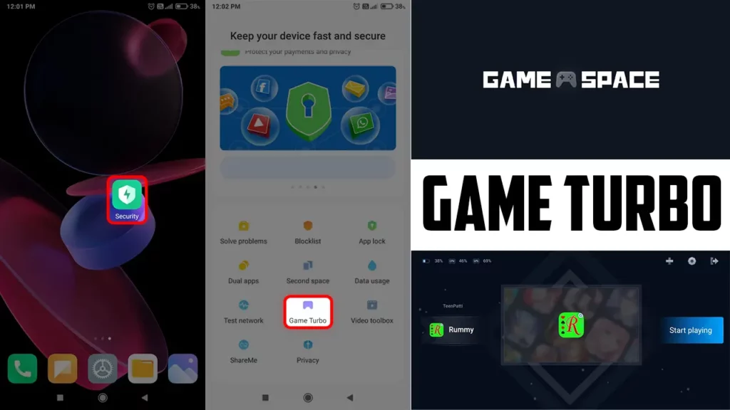 How to start Game Turbo 3.0 APK in Xiaomi Phone