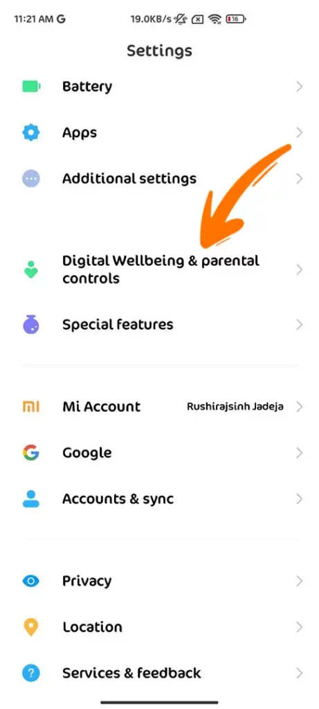 set app limits on Digital wellbeing step 2