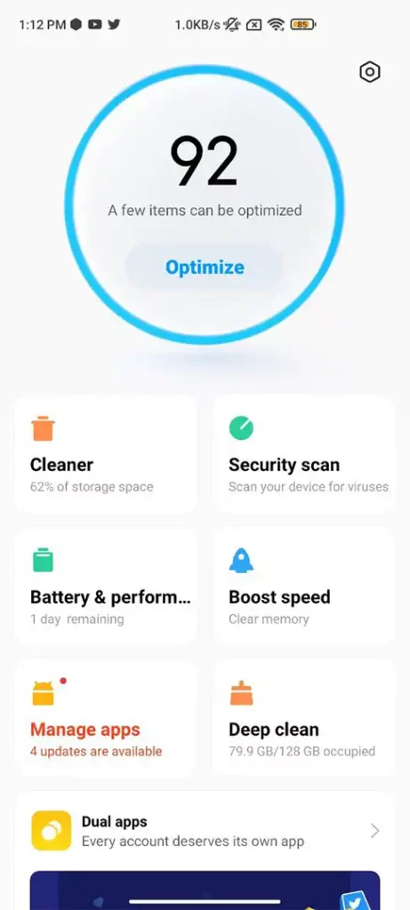 Download Xiaomi Mi Security Apk Step 4