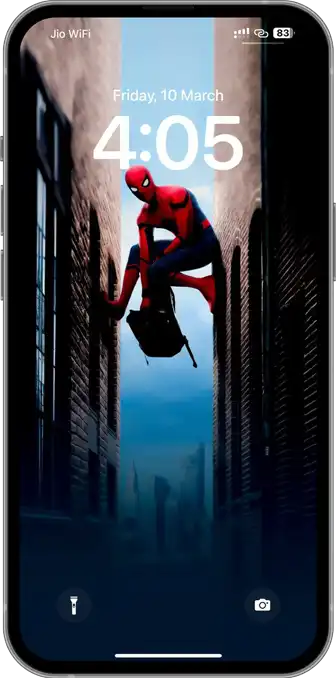 Spiderman on the Cityscape