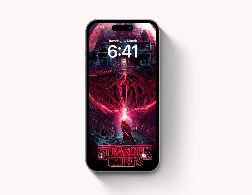 STRANGER THINGS 3 POSTER iPhone 14 Pro Max Case Cover