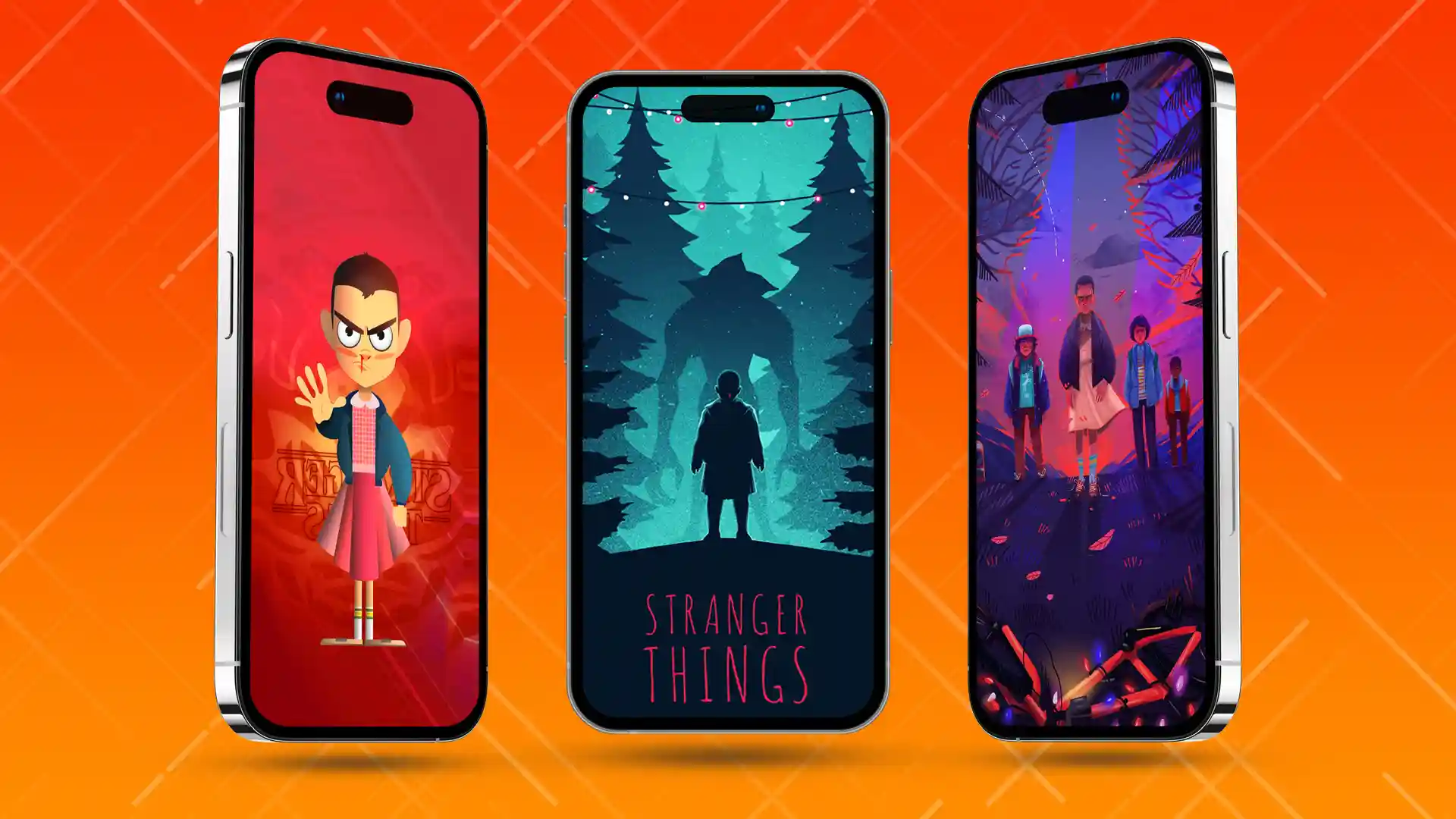 Stranger Things Season 3 Poster Characters 8K iPhone Wallpapers Free  Download