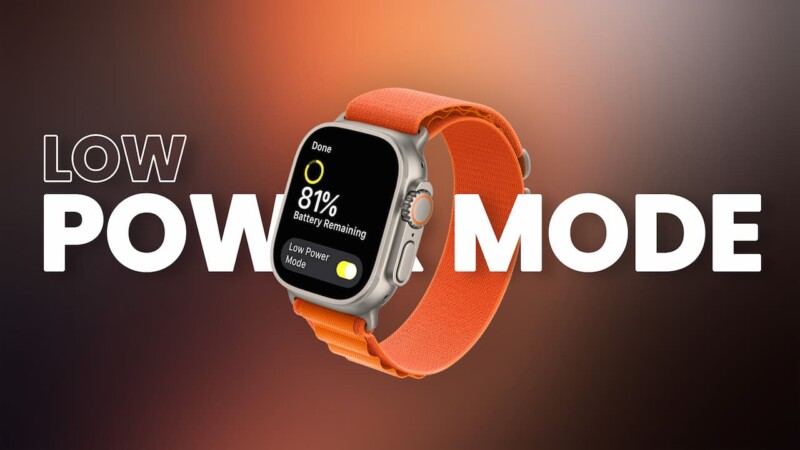 How to Turn On Low Power Mode on Your Apple Watch Running watchOS 10
