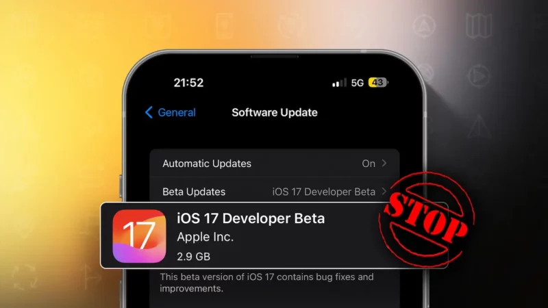How To Cancel iPhone Update While Installing iOS 17