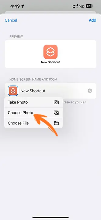 How to Change App Icons on iPhone with Shortcuts Step 10