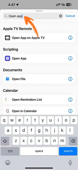 How to Change App Icons on iPhone with Shortcuts Step 4