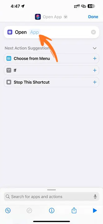 How to Change App Icons on iPhone with Shortcuts Step 5
