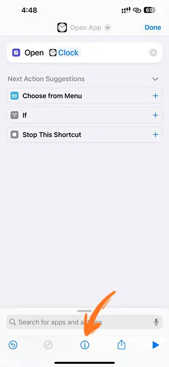 How to Change App Icons on iPhone with Shortcuts Step 7