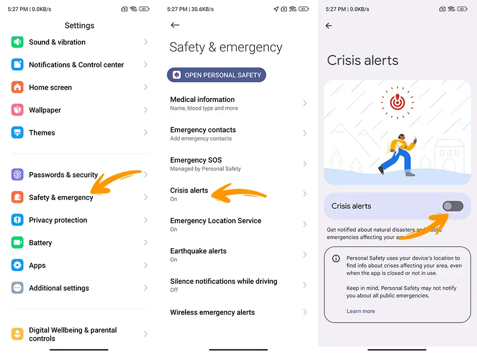 How to Stop Emergency Alerts on Android