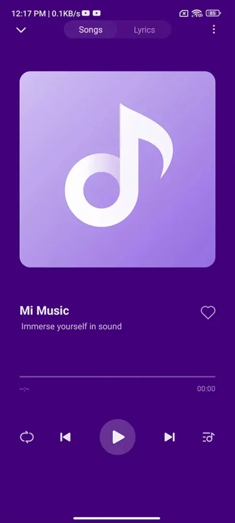 Mi Music Apk New UI Design