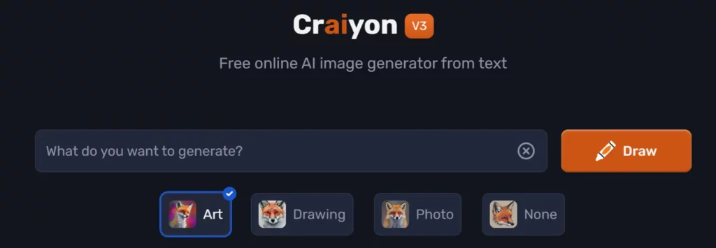 Craiyon Text-to-Image Ai Generator