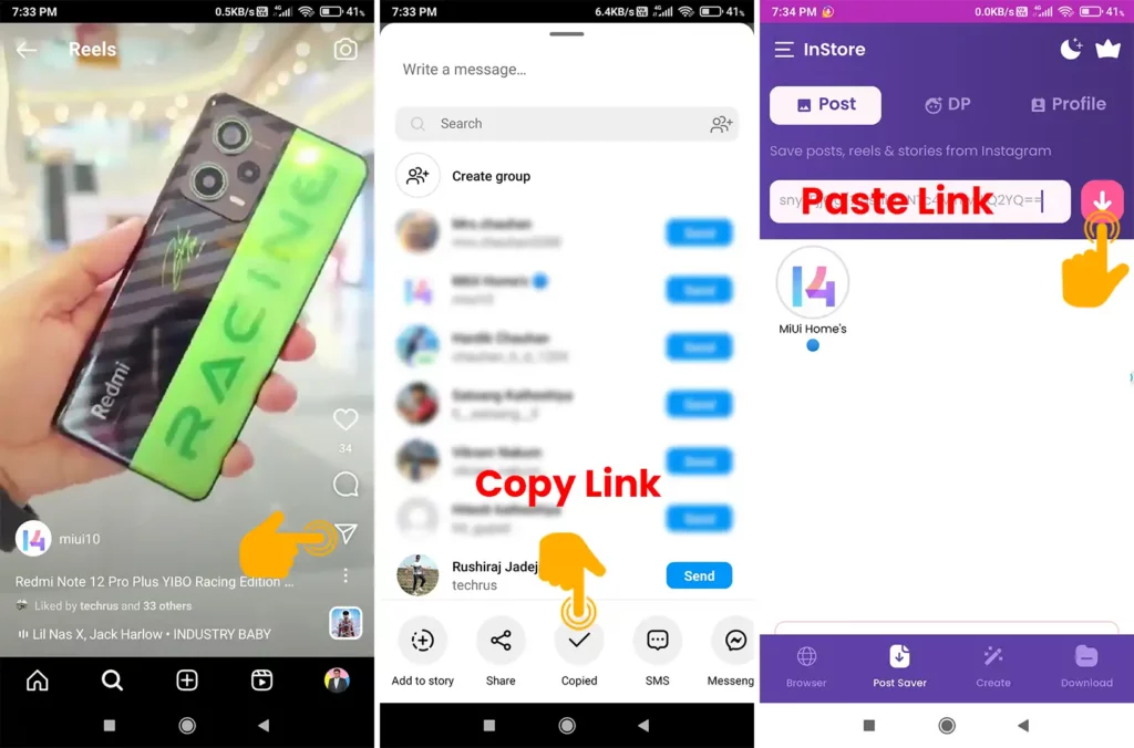 Download Instagram Reels Using Third-Party Apps