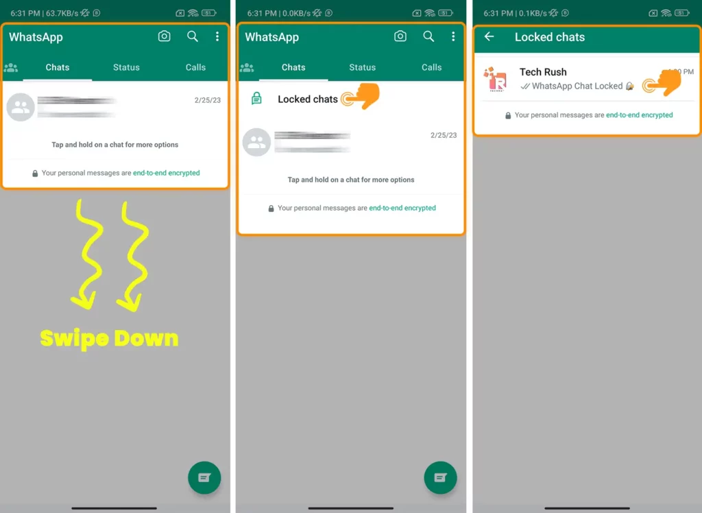 How to Access Locked Chats on WhatsApp
