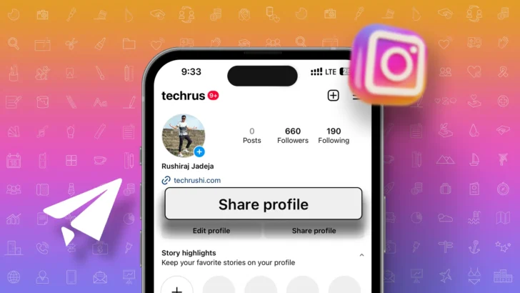 How to Share Your Instagram Profile Link