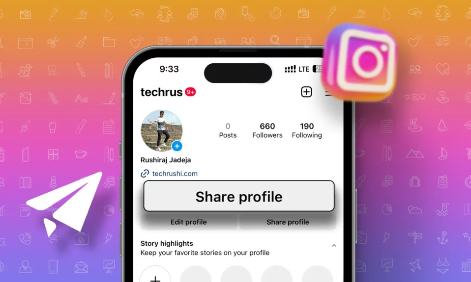 How to Share Your Instagram Profile Link