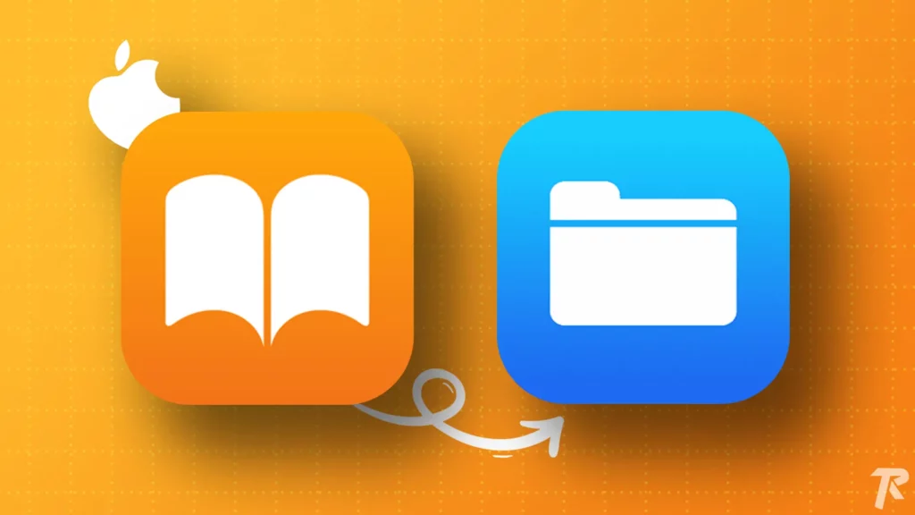 Move Files From Apple Books to Files on iPhone and iPad