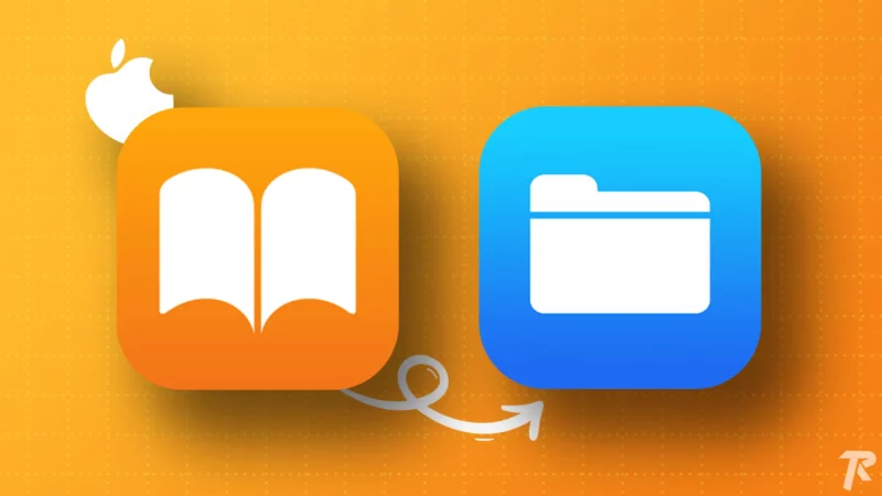 How to Move Files From Apple Books to Files on iPhone and iPad