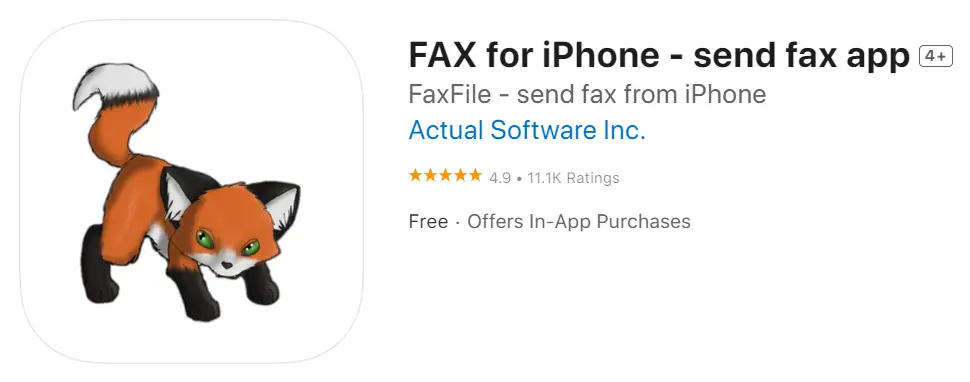 Send a Fax From iPhone with FAX for iPhone App