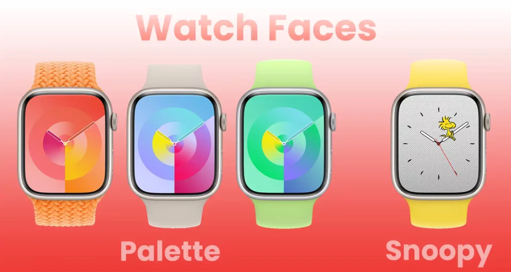 WatchOS 17 New Watch Faces