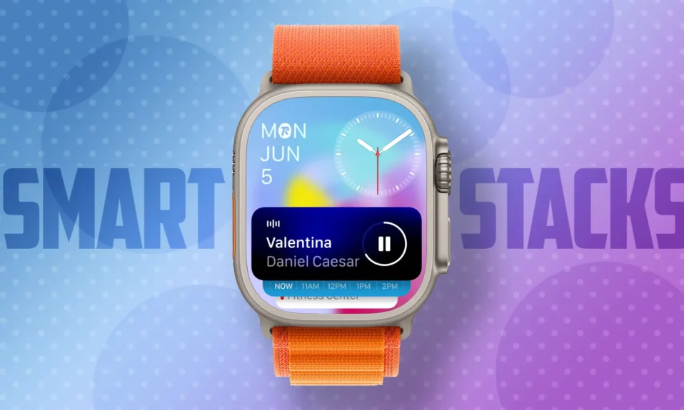 Add Widgets on Smart Stack in Apple Watch