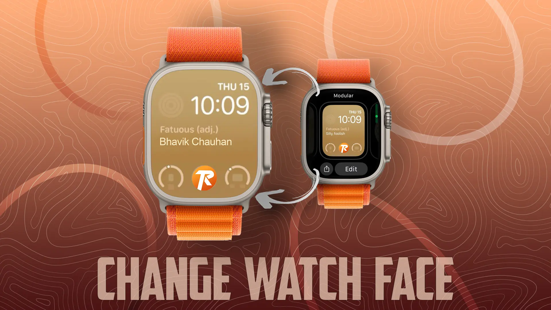 Change Watch Face on Apple Watch in watchOS 10