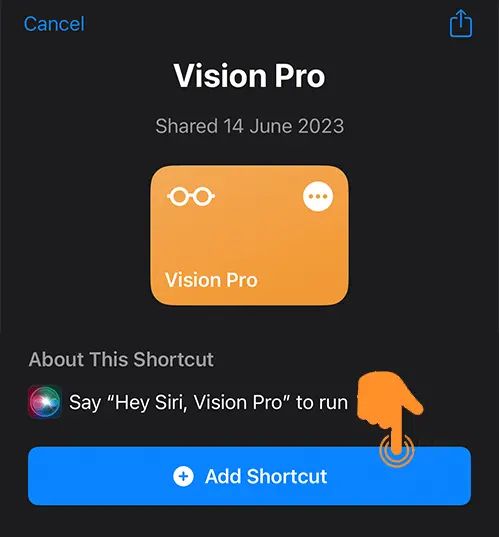 Create Apple Vision Pro Animoji on iPhone 1