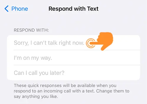 Create Quick Responses for Incoming Calls in iOS 17 3