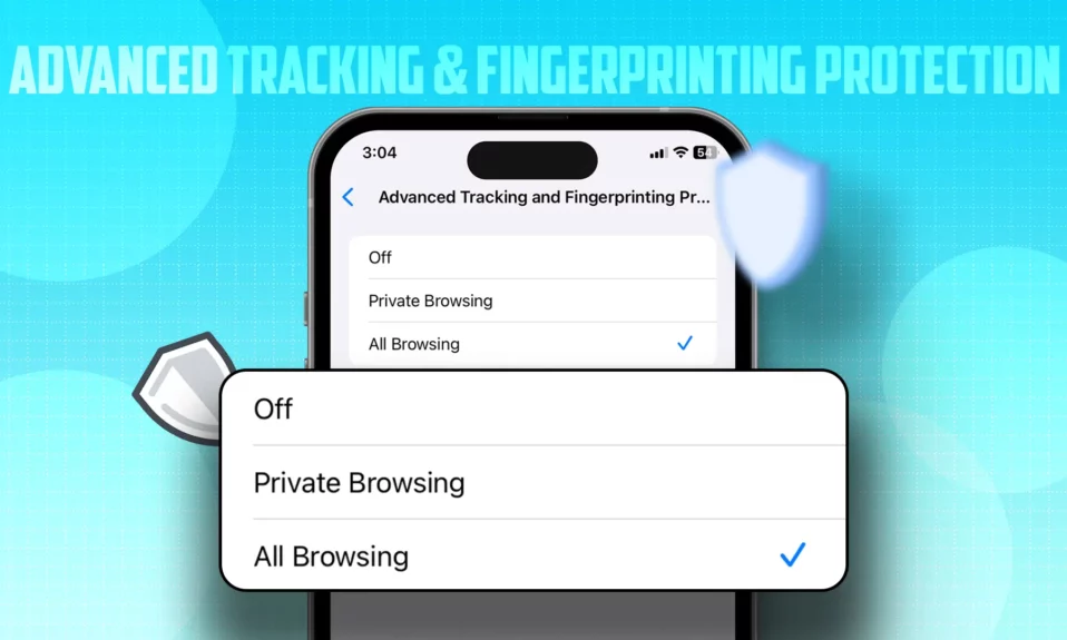 Enable Advanced Tracking and Fingerprinting Protection in Safari on iPhone