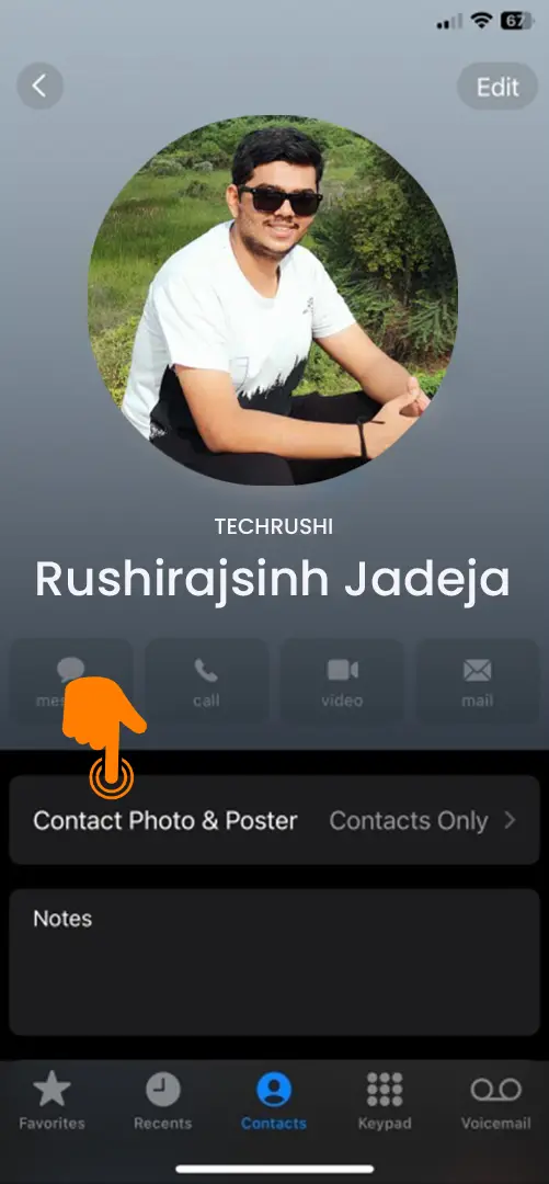 Enable Contact Poster iOS 17 Step 5