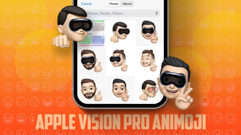 How to Get and Create Apple Vision Pro Animoji on iPhone