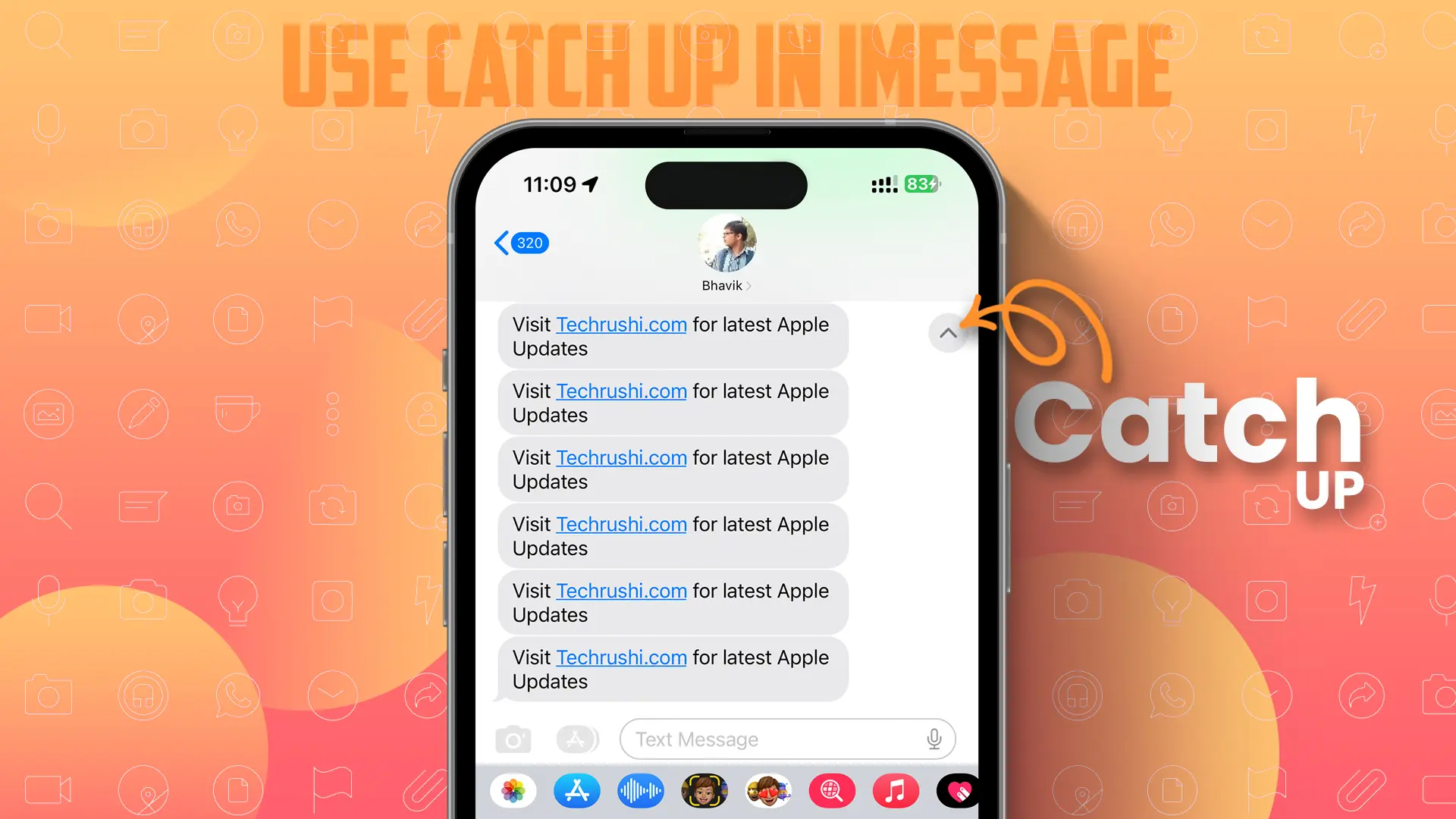 How to Catch Up Text in iMessage on iPhone