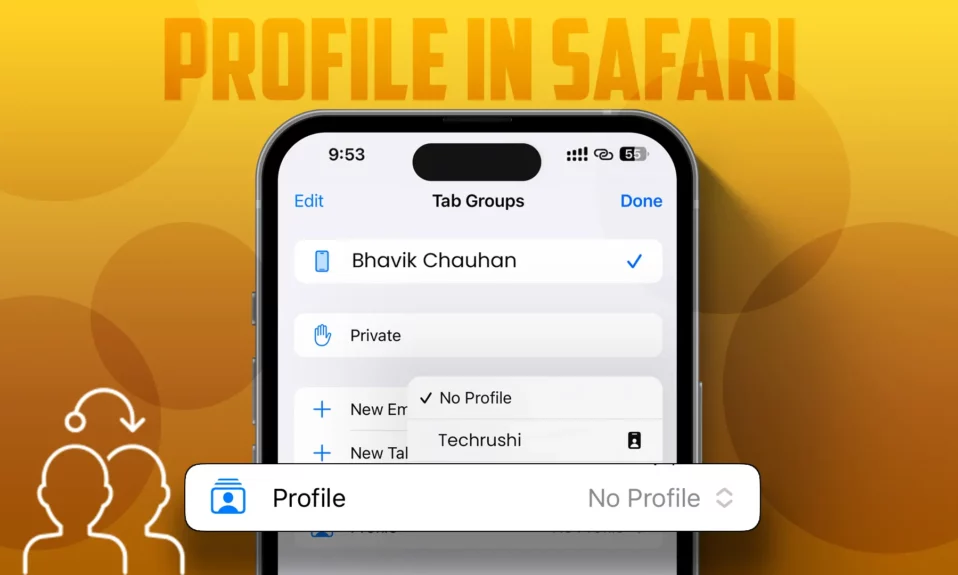 How to Create Profile in Safari on iPhone