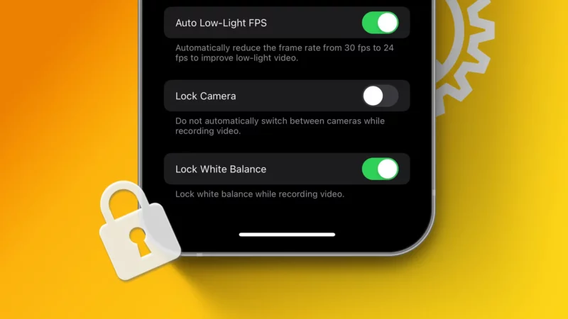 How to Lock White Balance on iPhone Camera [iOS 17]