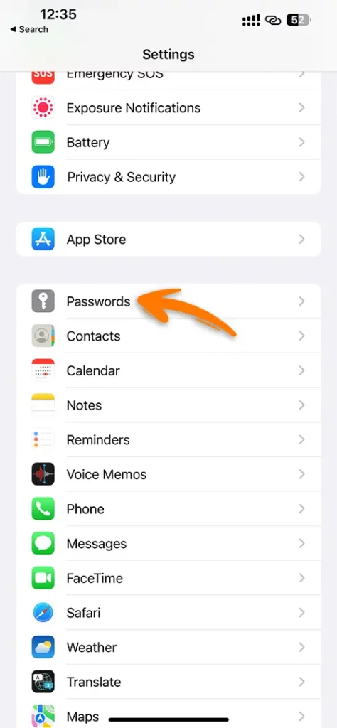 How to Share Family Passwords or Passkeys in iOS 17 Step 2