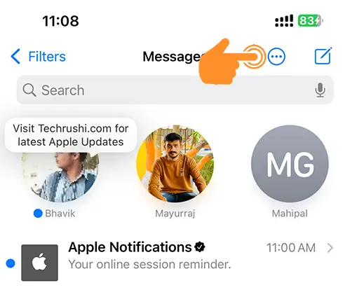 Mark All Messages as Read on iOS 17 4
