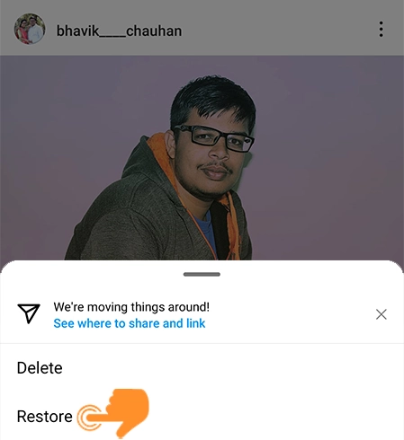 Recover Recently Deleted Posts on Instagram 3