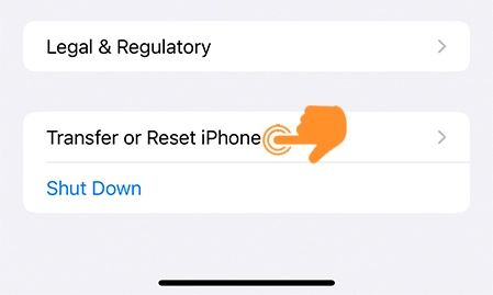 Reset Network Settings in iOS 17 2