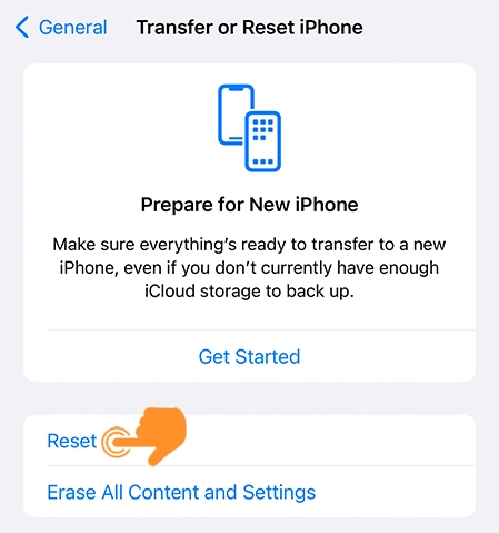 Reset Network Settings in iOS 17 3