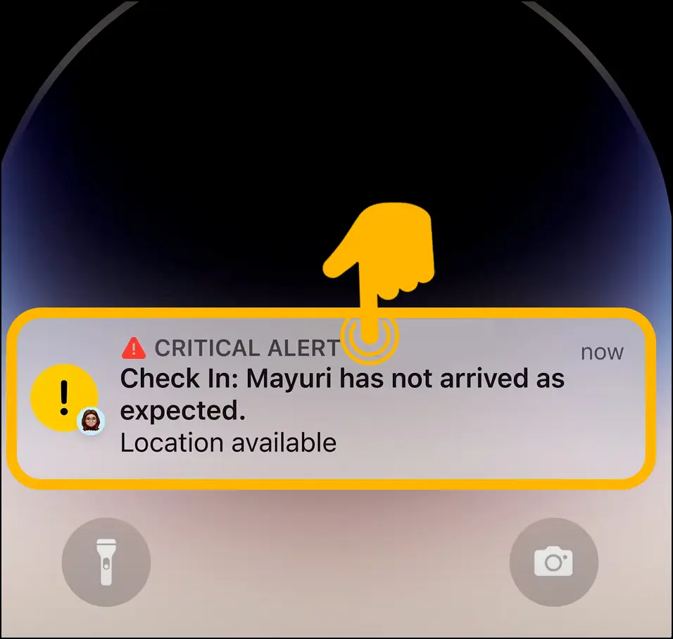 Use Apple Check In in Messages 14