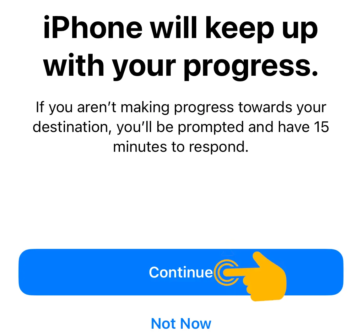 Use Apple Check In in Messages 5