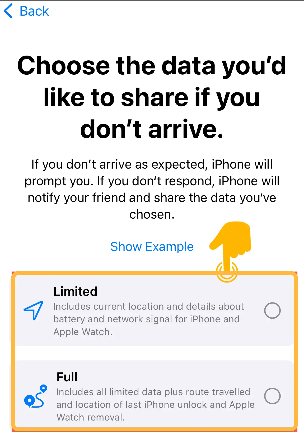 Use Apple Check In in Messages 6